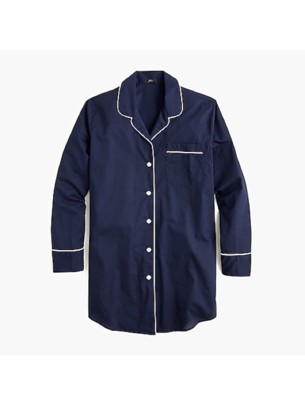 J.Crew Nightshirt In End-on-End Cotton